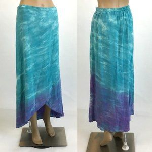 NWT 100% SILK Cynthia Rowley Watercolor Skirt S